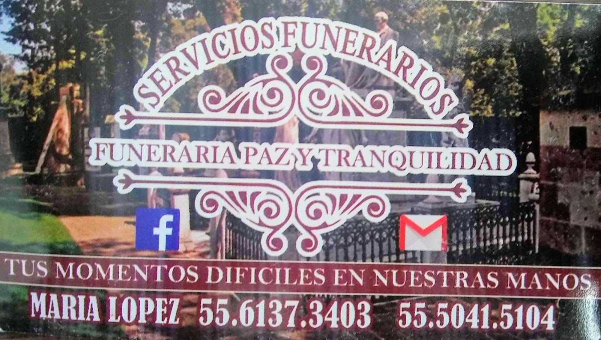 Funeraria Servicios funerarios paz y tranquilidad